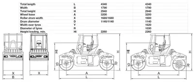 Дорожный каток HAMM HD75 в аренду с оператором