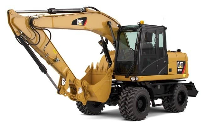 Колесный экскаватор Caterpillar M317D2 в аренду с оператором
