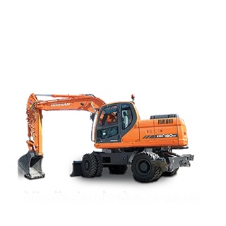 Колесный экскаватор DOOSAN DX210W в аренду с оператором