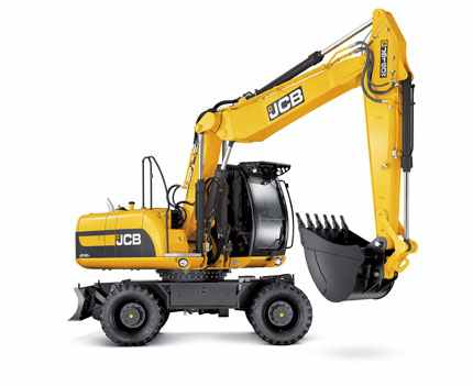 Колесный экскаватор JCB JS145W в аренду с оператором