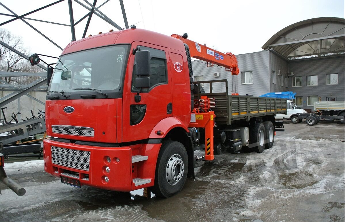 Манипулятор FORD CARGO STRELA 5 TONN BORT 10 TONN в аренду с оператором