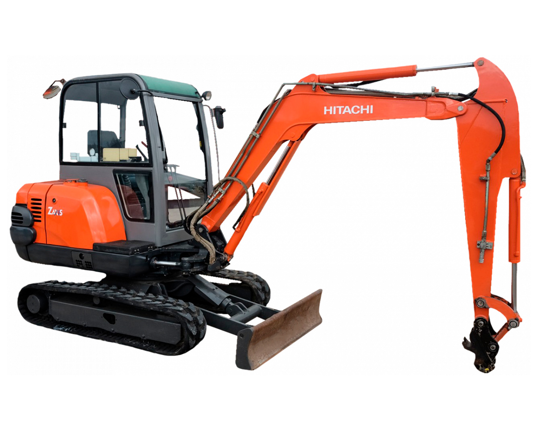 Мини-экскаватор Hitachi ZX35U-2 в аренду с оператором