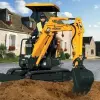 Мини-экскаватор HYUNDAI R16 в аренду с оператором