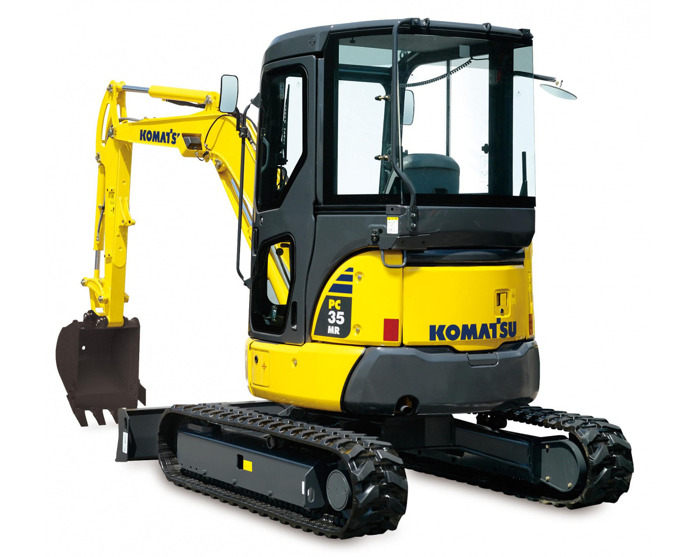 Мини-экскаватор Komatsu PC35MR-3 в аренду с оператором