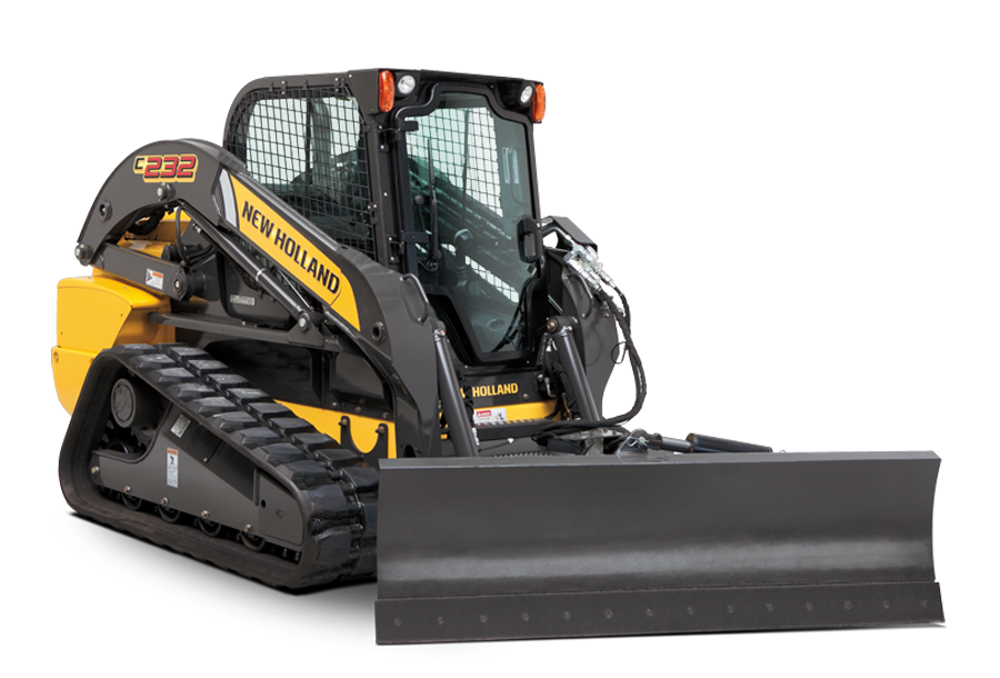 Мини-погрузчик New Holland C232 в аренду с оператором