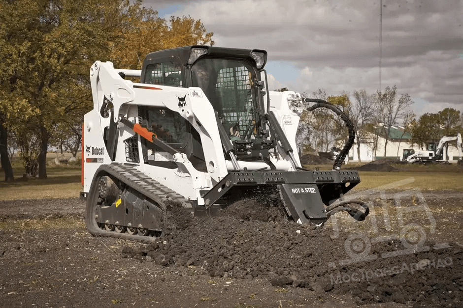 Bobcat t590 s baroi в аренду с оператором
