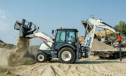 Погрузчики в аренду Terex в аренду с оператором