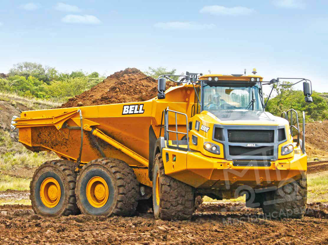Сочлененного самосвала BELL B50E в аренду с оператором