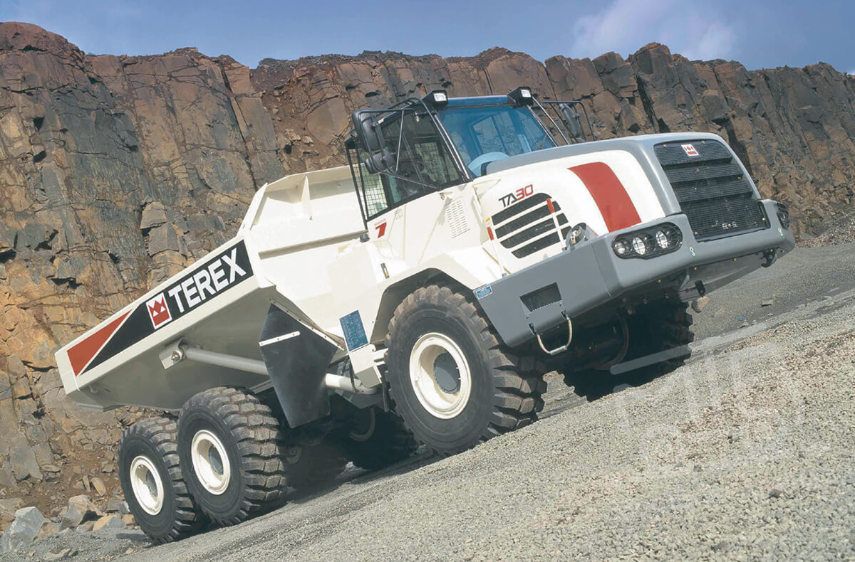 Самосвал Sochlenennyy samosval terex ta30 в аренду с оператором