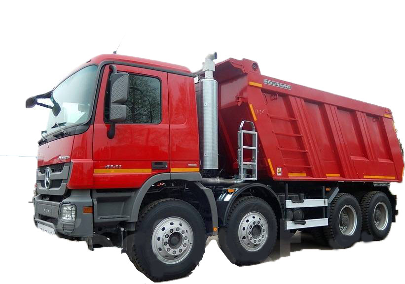 Самосвал-вездеход 20м3 Mercedes Actros 4141k в аренду с оператором