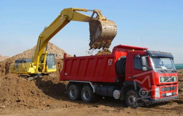 Самосвал Volvo fm 400 в аренду с оператором