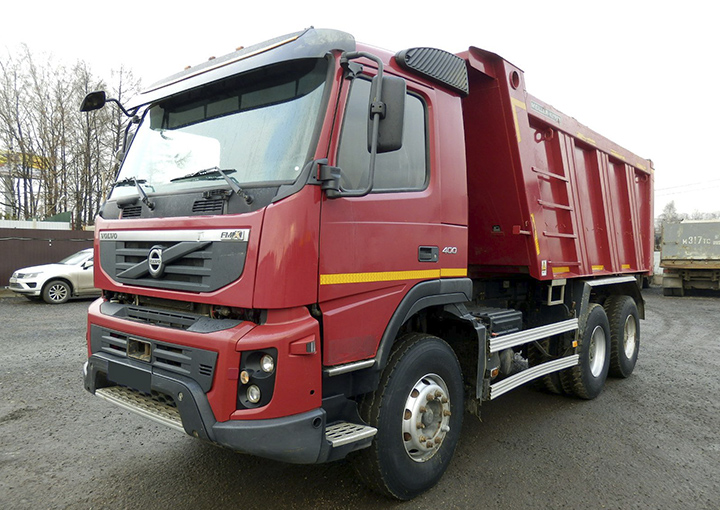 Самосвал 41 тонна Volvo FM 6х4 в аренду с оператором