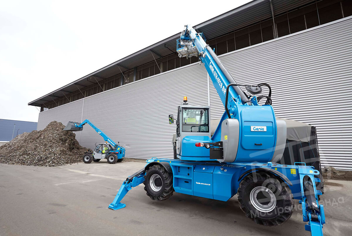 Телескопического погрузчика GENIE GTH-4018 в аренду с оператором