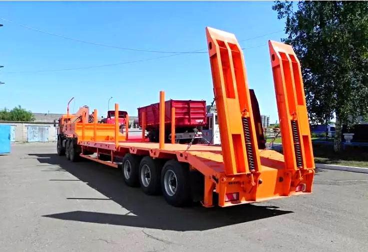 Трал 45т УЗСТ 9174-009Н3 в аренду с оператором