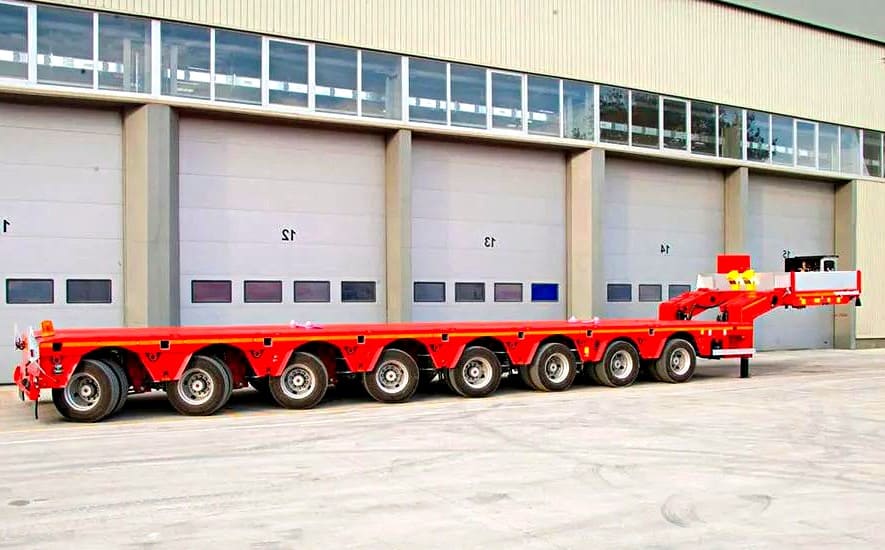 Трал 60т KASSBOHRER LB6E в аренду с оператором