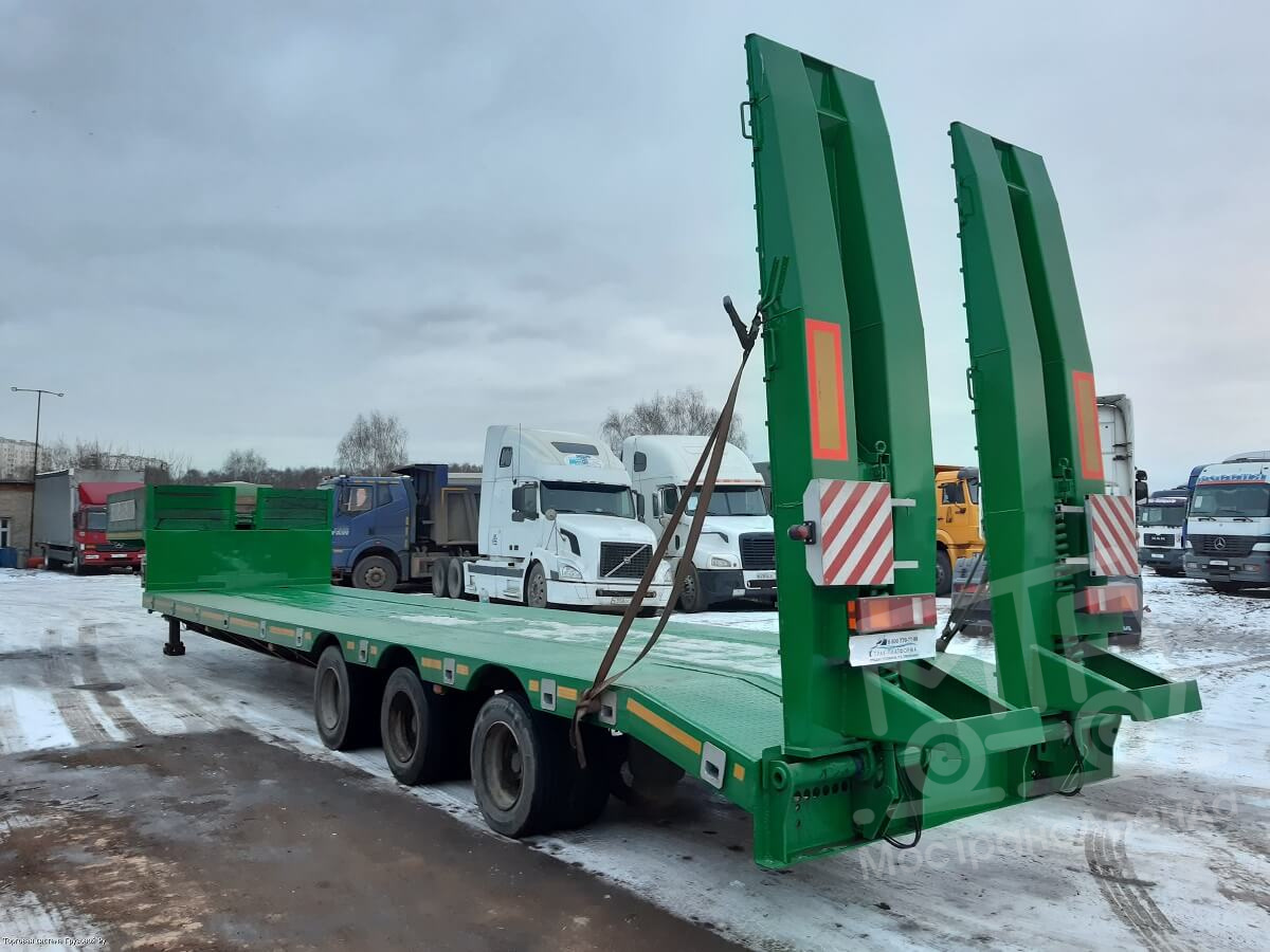 Трал Тверьстроймаш 993930-L40 - 40 тонн в аренду с оператором