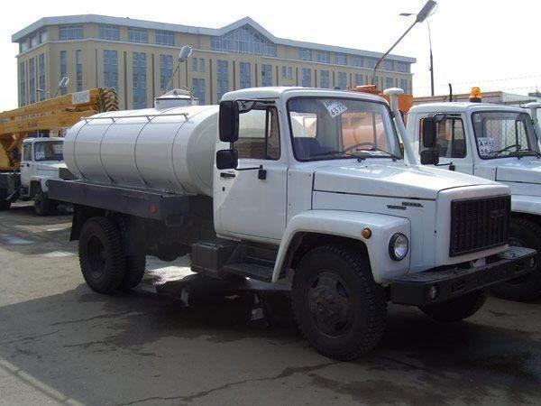 Водовоза ГАЗ-3309 4 куба в аренду с оператором